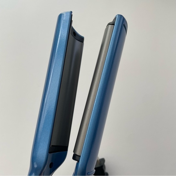 BabylissPRO Nano Titanium Deep Wave Styler Curved Plate Hair Curling Iron - Picture 7 of 11